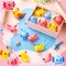 30-Pack Axolotl Rubber Ducks – Squeaky Toys for Kids, Party Favors, Pool Decor, Stress Relief, and Creative Gift Ideas (Pink, Yellow, Blue)